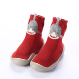 Chaussures CutieShoes™ pour enfants - Modèles premiers pas en coton et caoutchouc, conçues pour épouser la forme naturelle du pied, prévenir les glissades et protéger les orteils. Design mignon avec motifs d'animaux variés, parfaites pour le confort et la sécurité des premiers pas de bébé.