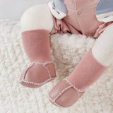 WintyShoes™ Chaussures d'hiver en cuir et laine pour bébé