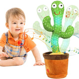 Jouet interactif BabyCactus™ en 100% Coton PP qui danse, chante et sert de décoration originale pour la chambre de bébé. Convient pour les enfants de plus de 3 mois.